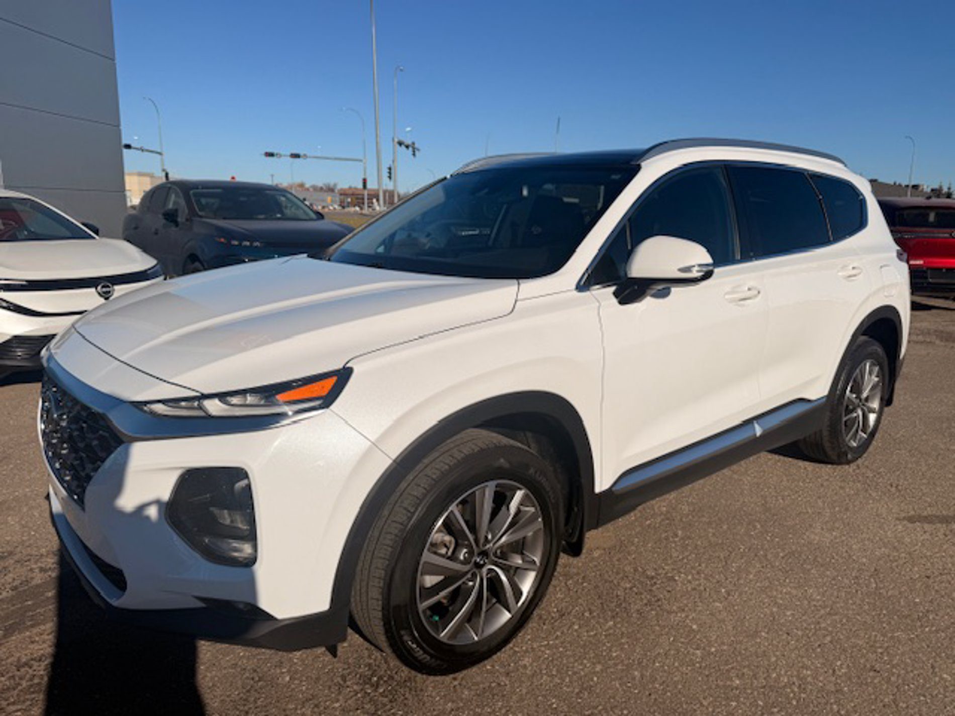 Used 2020 Hyundai Santa Fe Preferred 2.4L Preferred AWD w/Sun/Leather Package at Haas Nissan for sale in Yorkton