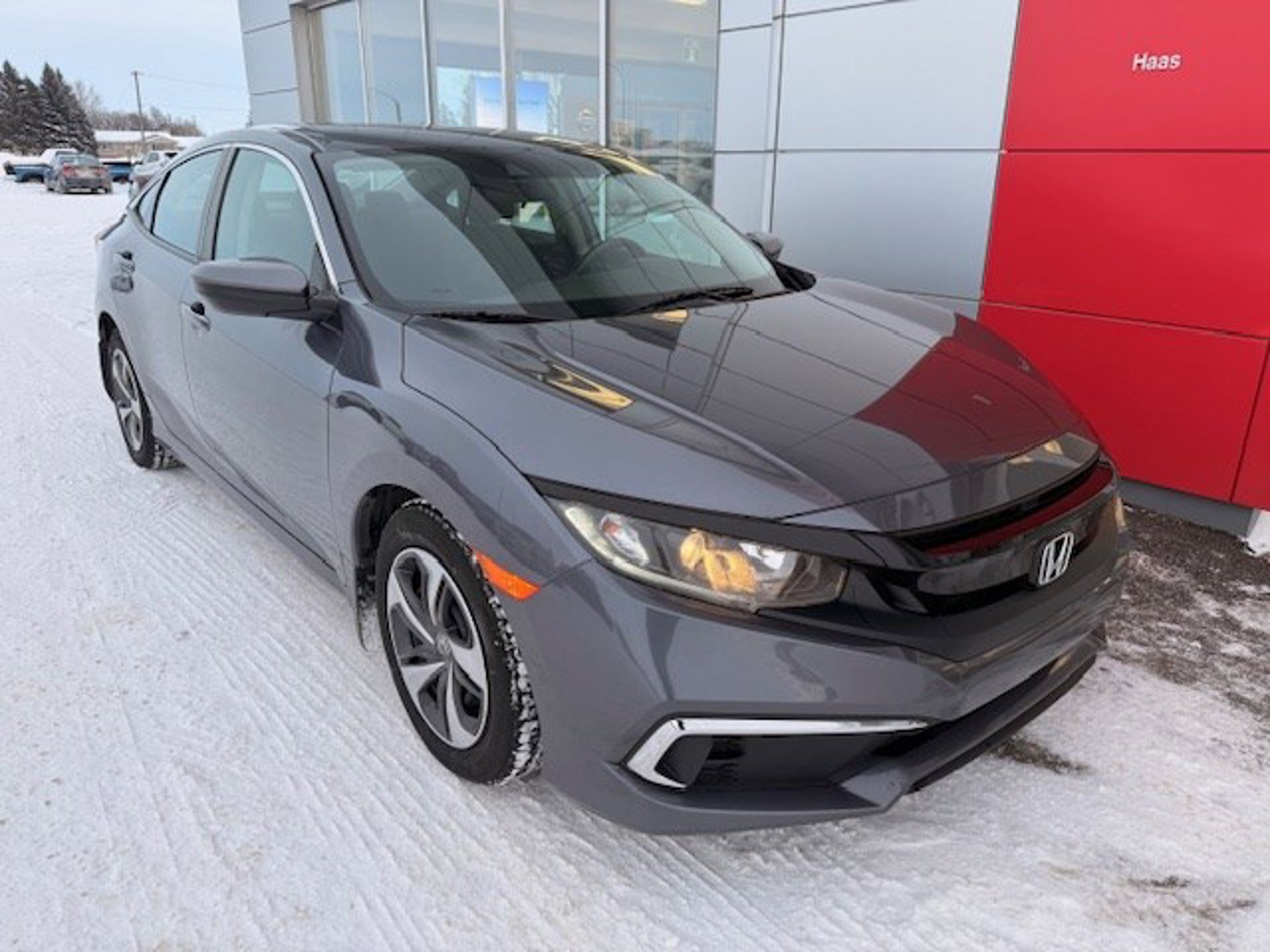 Used 2020 Honda Civic Sedan LX LX CVT at Haas Nissan for sale in Yorkton